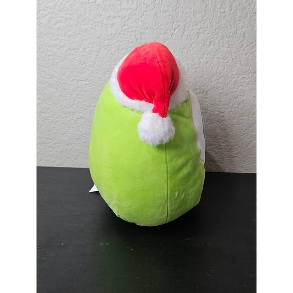 Squishmallow Monsters Inc Mike WAZOWSKI Plush Santa Hat Christmas Disney 10" - Picture 6 of 8